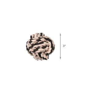 [Dog toy] 3-Sizes Cotton Braided Fist Knot Ball