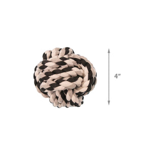 [Dog toy] 3-Sizes Cotton Braided Fist Knot Ball