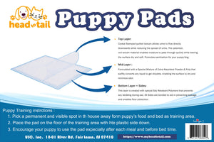 Head to Tail Puppy Training Pads 100ct
