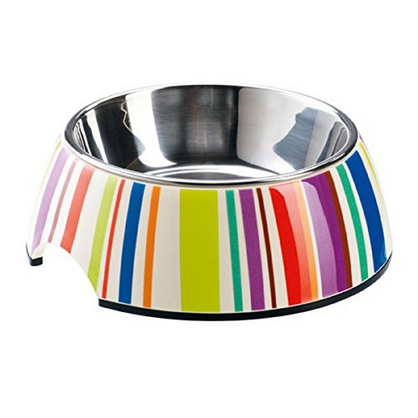 Striped Melamine Feeding Bowl 700 Ml