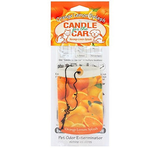 Candle For The Car Orange Lemon Splash