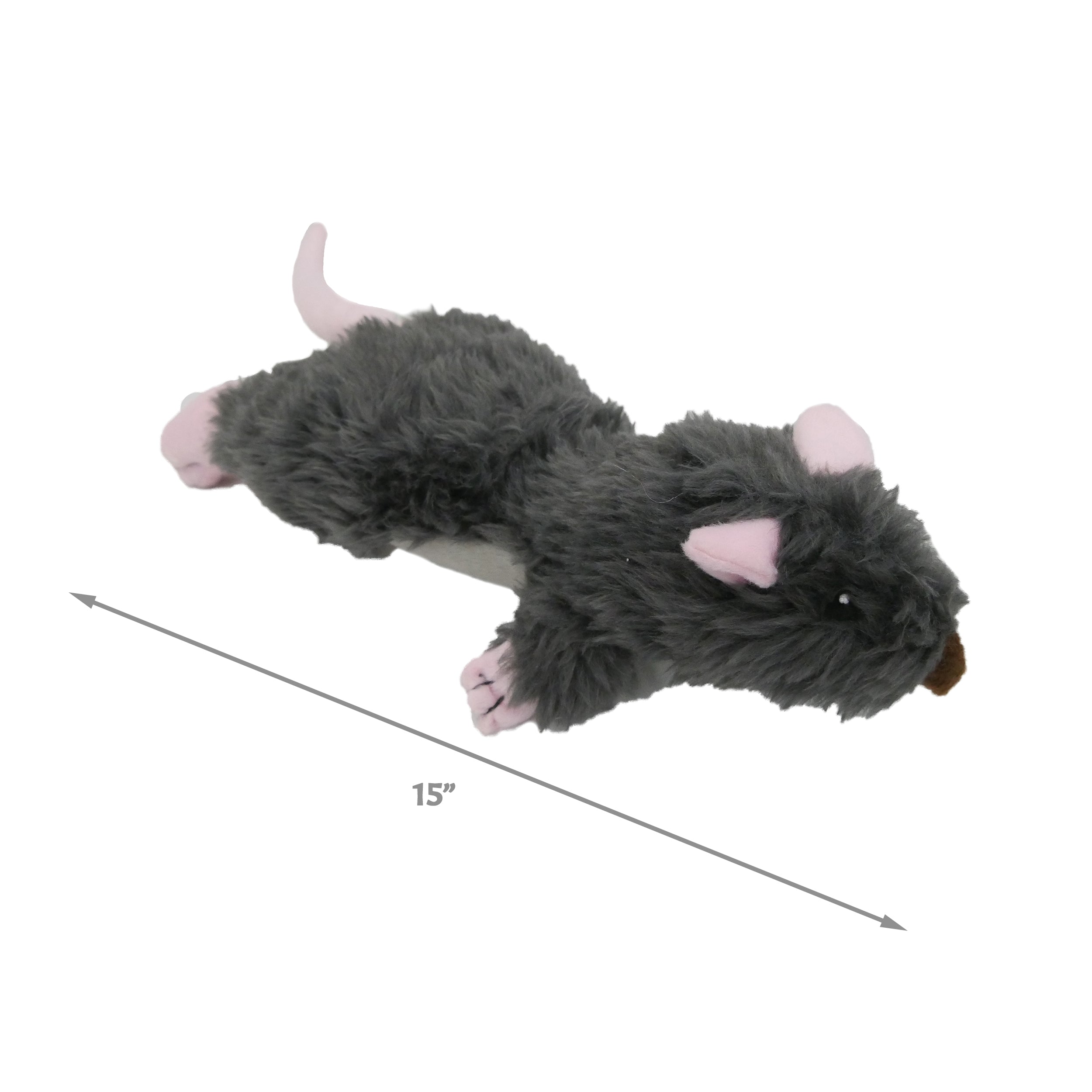 Plush Standing Mouse Dog Toy
