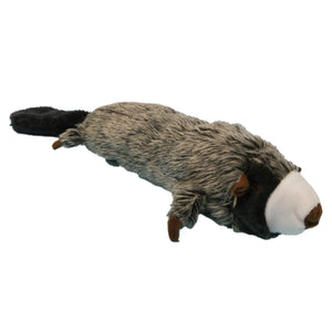 Large Stuffed Raccoon Plush Dog Toy