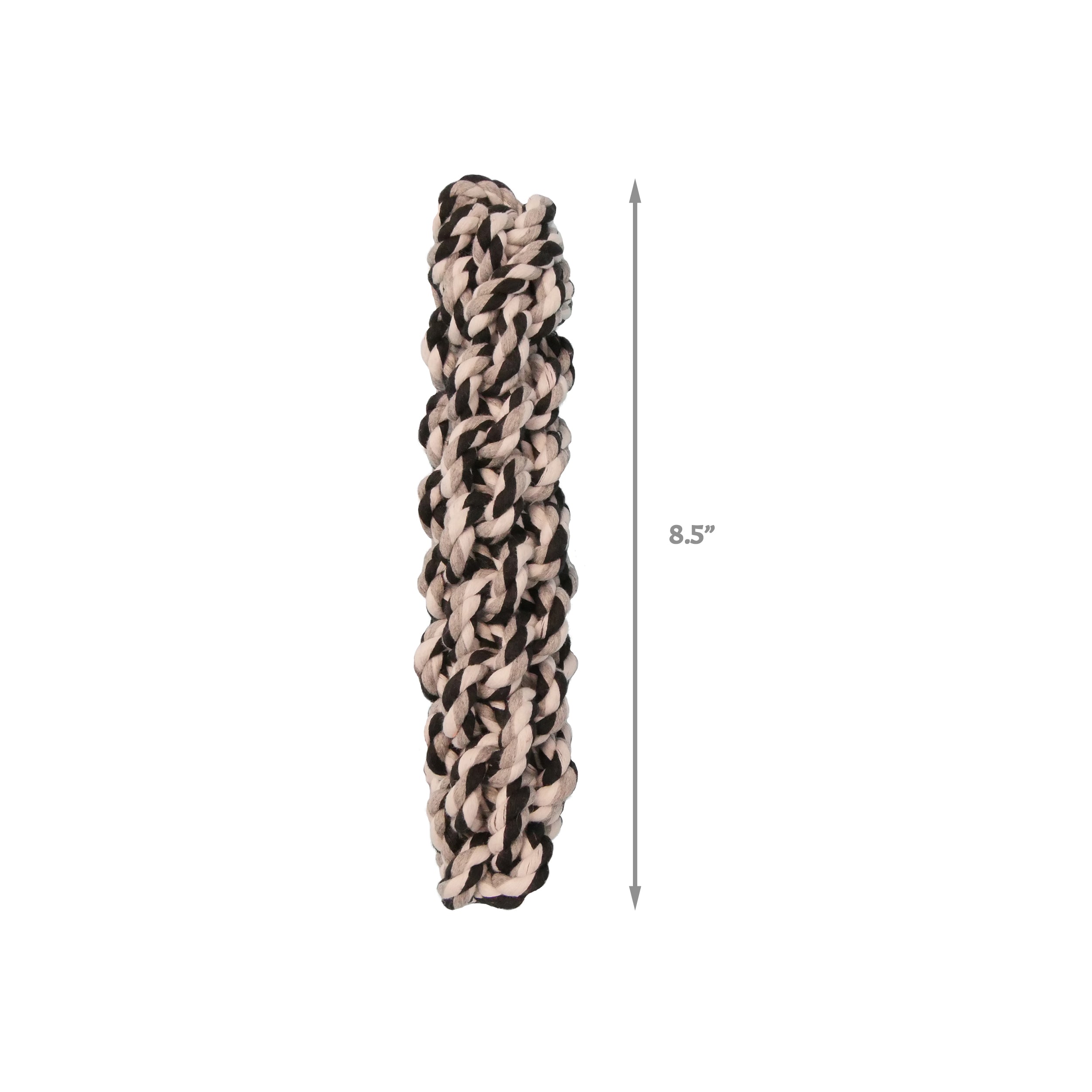 Braided Cotton Rope Tug Stick Dog Toy 8.5" / 10"