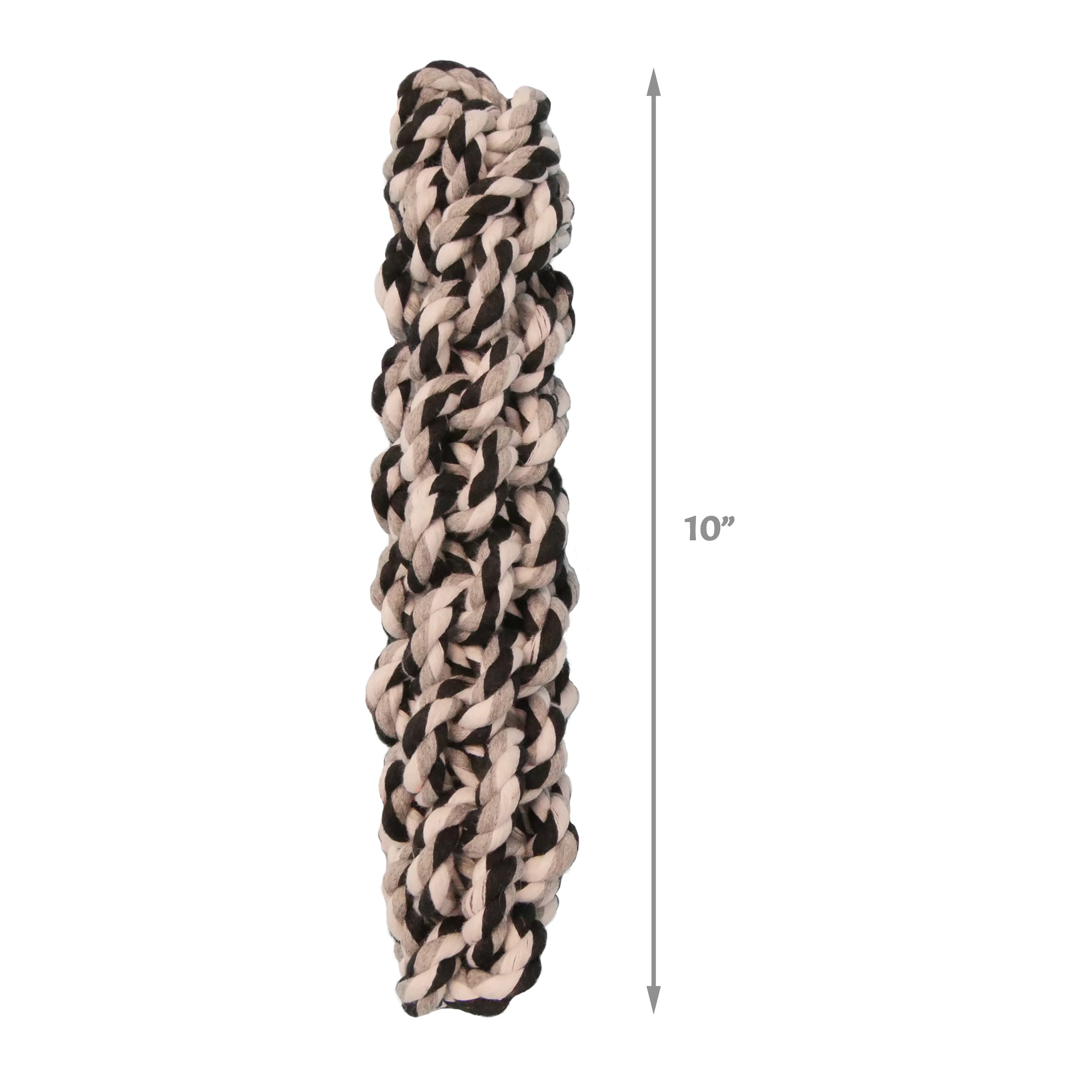[Dog toy] 2-Sizes Braided Cotton Rope Tug Stick