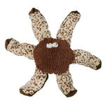 Load image into Gallery viewer, Plush Shaggy Chenille Suede Patterned Octopus with Squeakers Dog Toy 15&quot;
