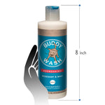 Load image into Gallery viewer, Buddy Wash Rosemary &amp; Mint 2in1 Shampoo and Conditioner 16 fl oz for dogs Fresh and Clean Coat Softener Description Specially Formulated to Clean and Moisturize dogs coat and creates soothing bath experience and calming scent Refreshing feeling size measurement 8 inch bottle 
