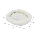 Load image into Gallery viewer, [Cat bed] 2-color Snoozing Cat Day bed with bolstered edges
