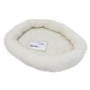 [Cat bed] 2-color Snoozing Cat Day bed with bolstered edges