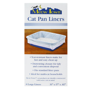 Meow Town Cat Pan Liners