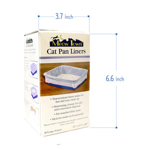 Meow Town Cat Pan Liners