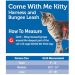 Load image into Gallery viewer, PetSafe Come with Me Kitty Nylon Cat Harness &amp; Bungee Leash
