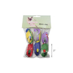 Load image into Gallery viewer, 6-Piece Multi-Color Cotton Fabric Mice, Cat Toy
