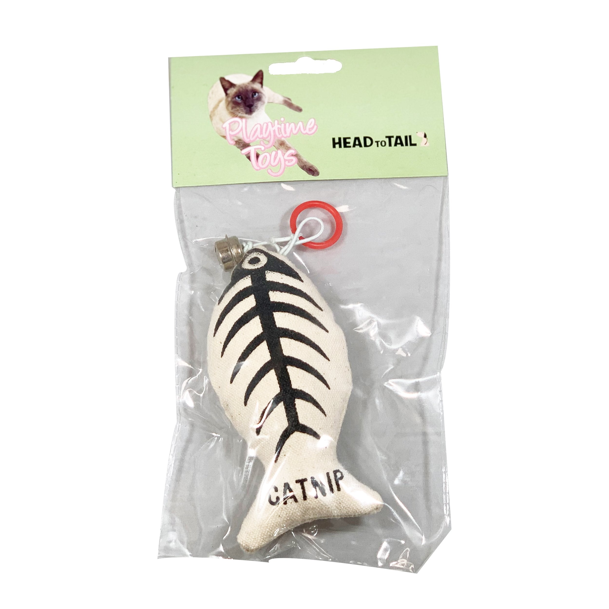Canvas Fish Toy With Catnip Cat Toy