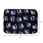 Load image into Gallery viewer, [Pet mat] Lounge Sleeper Paw Print Mat for Dogs and Cats
