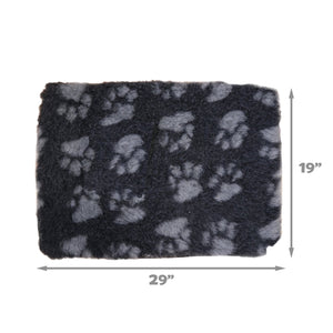 [Pet mat] Lounge Sleeper Paw Print Mat for Dogs and Cats