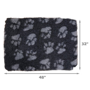 [Pet mat] Lounge Sleeper Paw Print Mat for Dogs and Cats