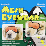 Load image into Gallery viewer, Lightweight Mesh Eye wear for Dogs - UV Filtered Protection
