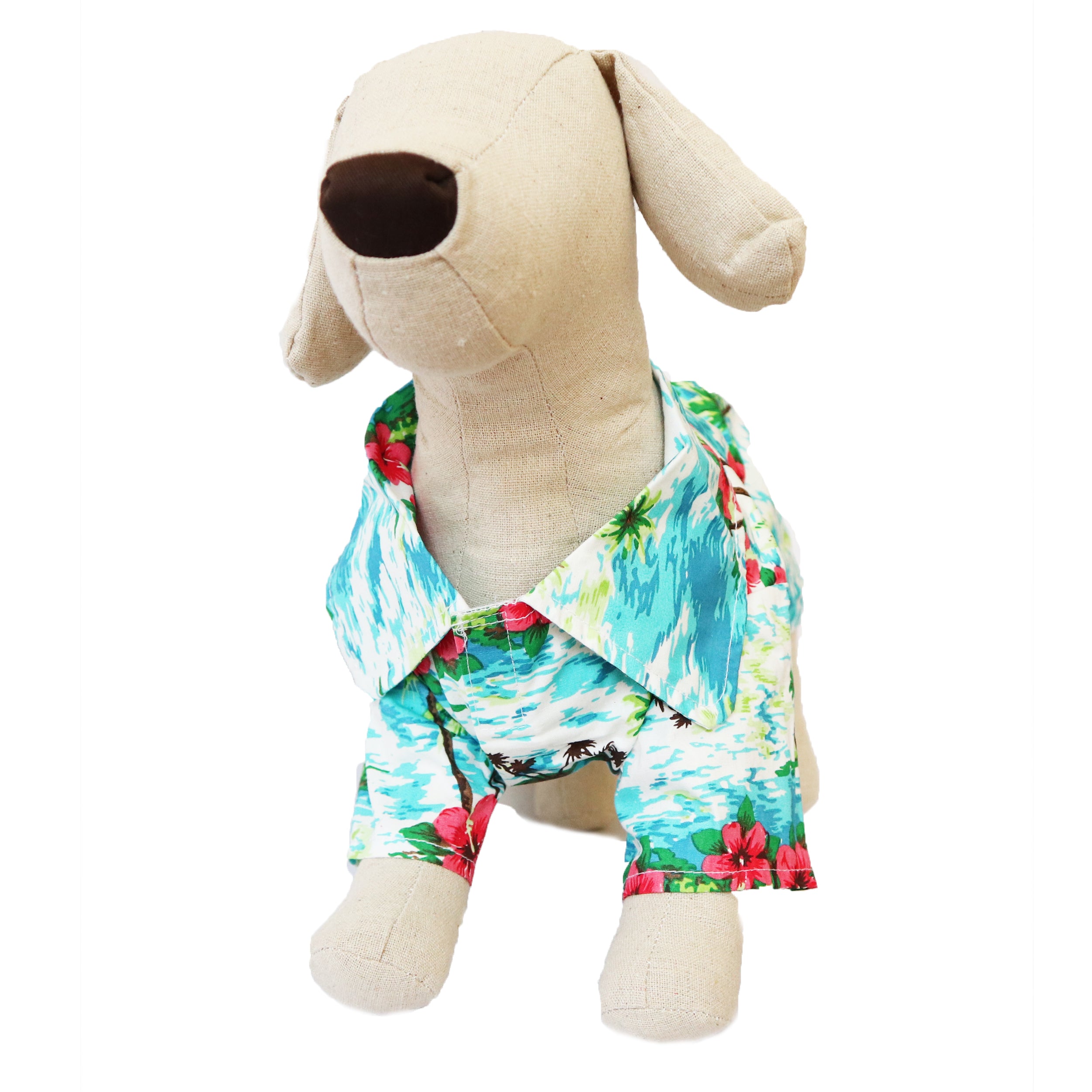 Casual Canine Tropical Hawaiian Breeze Camp Shirt