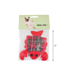 Red Crab Catnip Cat Toy