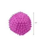 Load image into Gallery viewer, Pentagon Rounded Spikes Squeaking Ball Dog Toy 3.5&quot;
