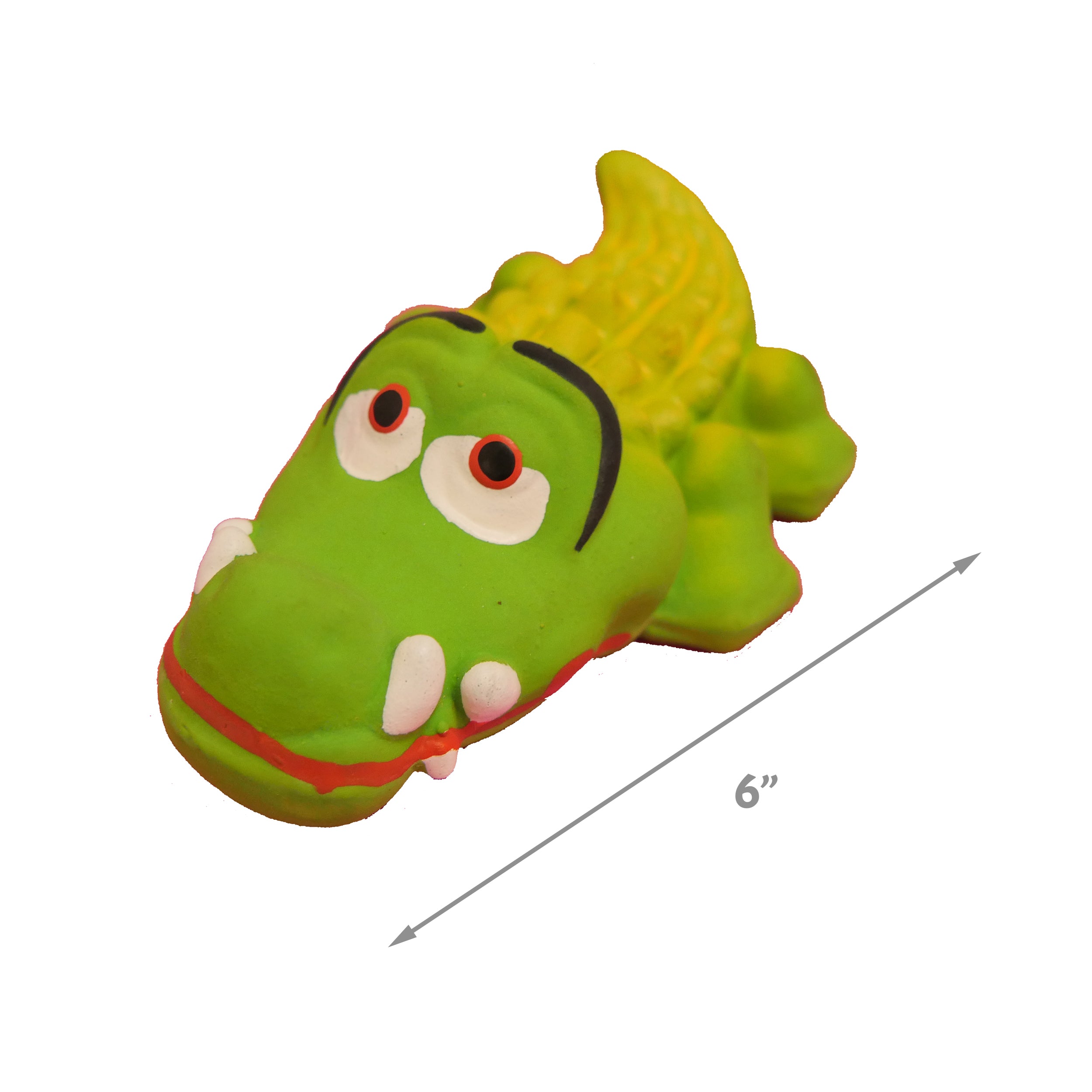 [Dog toy] Rubber Crocodile Toy