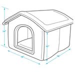 Load image into Gallery viewer, "Home Sweet Home" Plush Indoor Pet House
