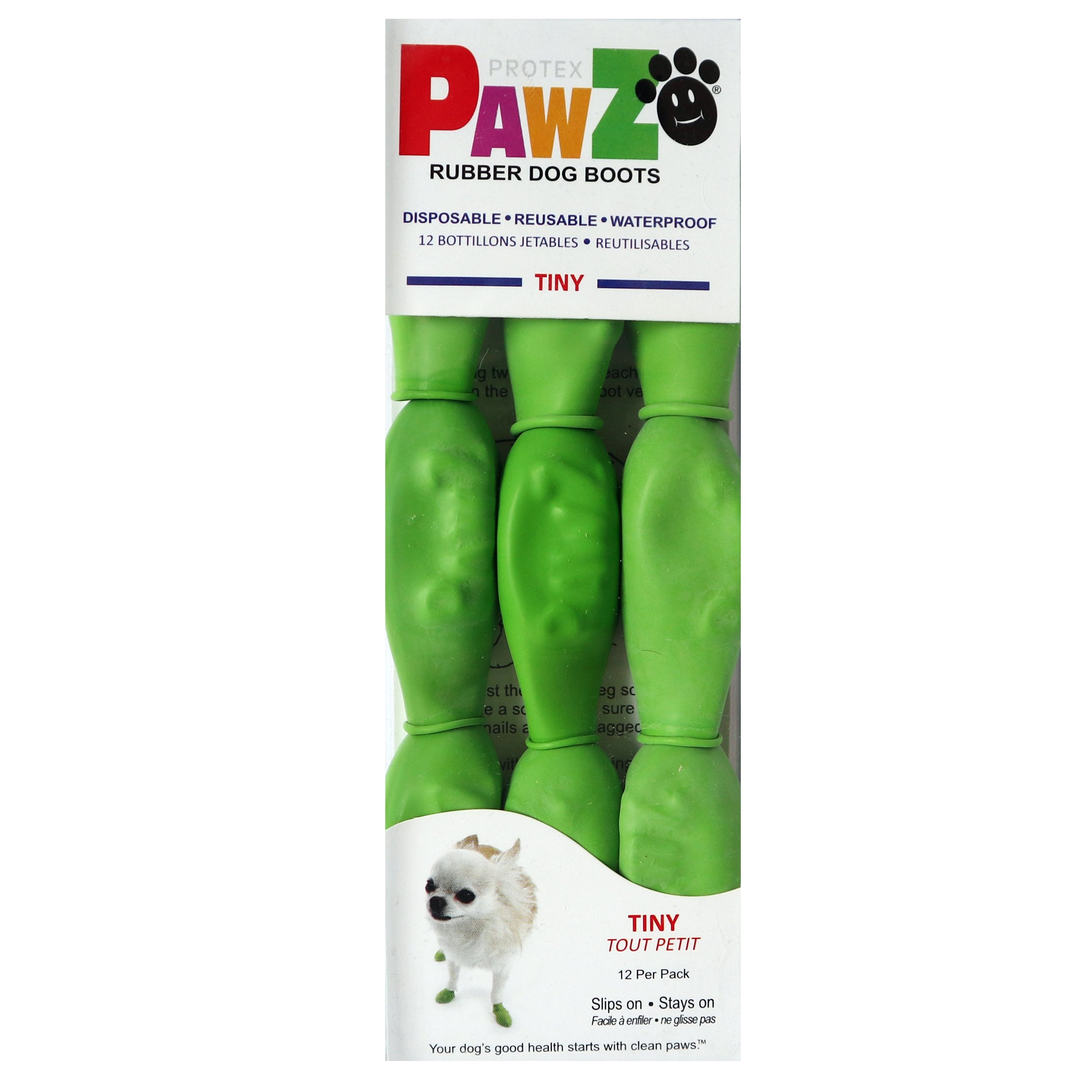 PAWZ Rubber Protective Dog Boots