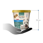 Load image into Gallery viewer, NaturVet Tear Stain Plus Lutein Soft Chews Vision Supplement for Cats &amp; Dogs 70 CT
