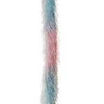 Load image into Gallery viewer, Interactive Crazy Cat Wand Stick toy Blue/Lilac with Blue Fuzzy Faux Fur Ball Fun String Cat toy for Cats and Kittens Detailed String
