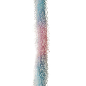 Interactive Crazy Cat Wand Stick toy Blue/Lilac with Blue Fuzzy Faux Fur Ball Fun String Cat toy for Cats and Kittens Detailed String