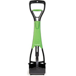 Load image into Gallery viewer, Clear Quest Poop Scooper for No mess Waste Management Green with Black Scooping Mechanisms 
