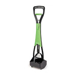 Load image into Gallery viewer, Clear Quest Poop Scooper for No mess Waste Management Green with Black Scooping Mechanisms
