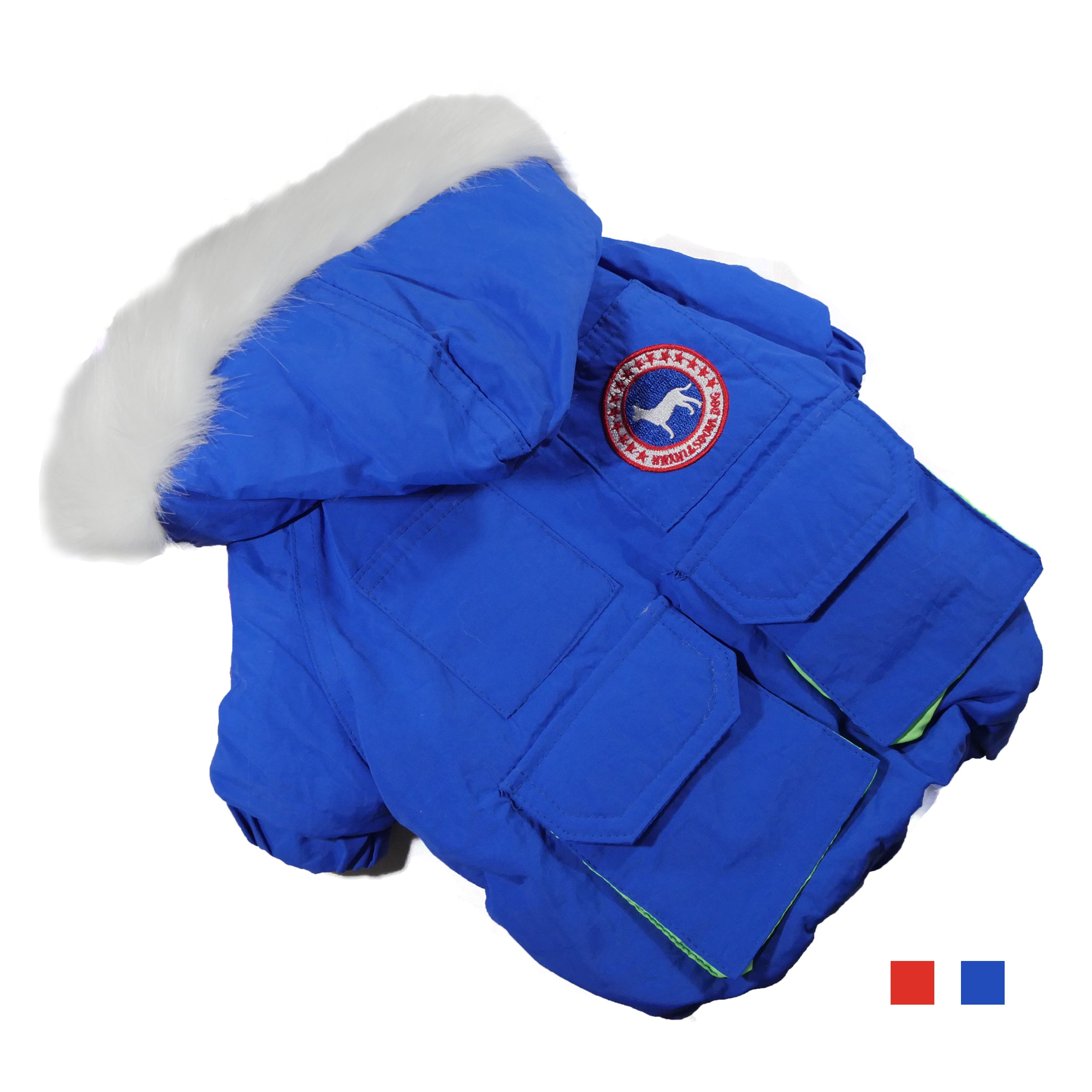 [Apparel] 2-Colors Stars Dog Parka