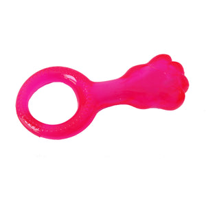 Ring-Paw Bone Combination Rubber Dog Toy 5.5"
