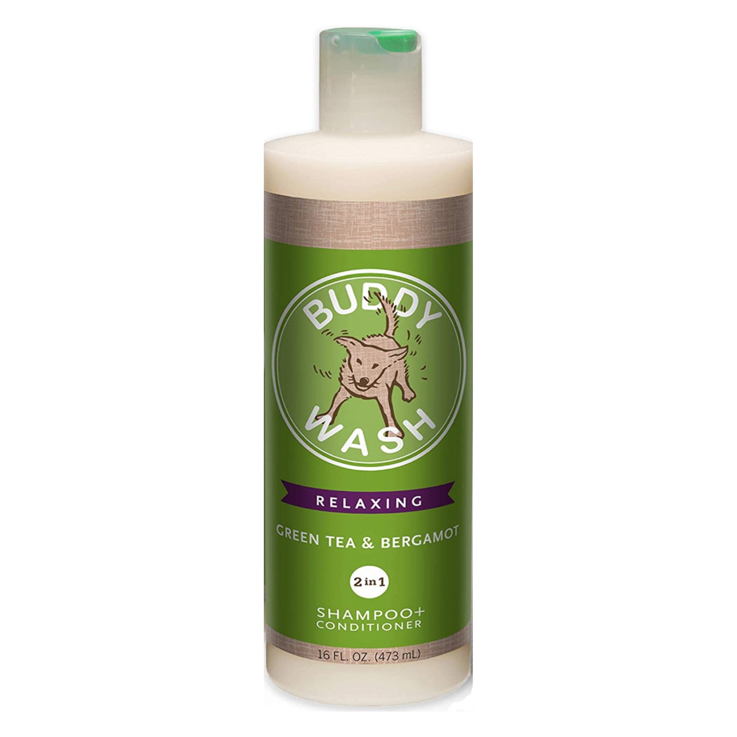 Buddy Wash Relaxing Bergamot 2in1 Shampoo and Conditioner 16 fl oz  for dogs Fresh and Clean Coat Softener 