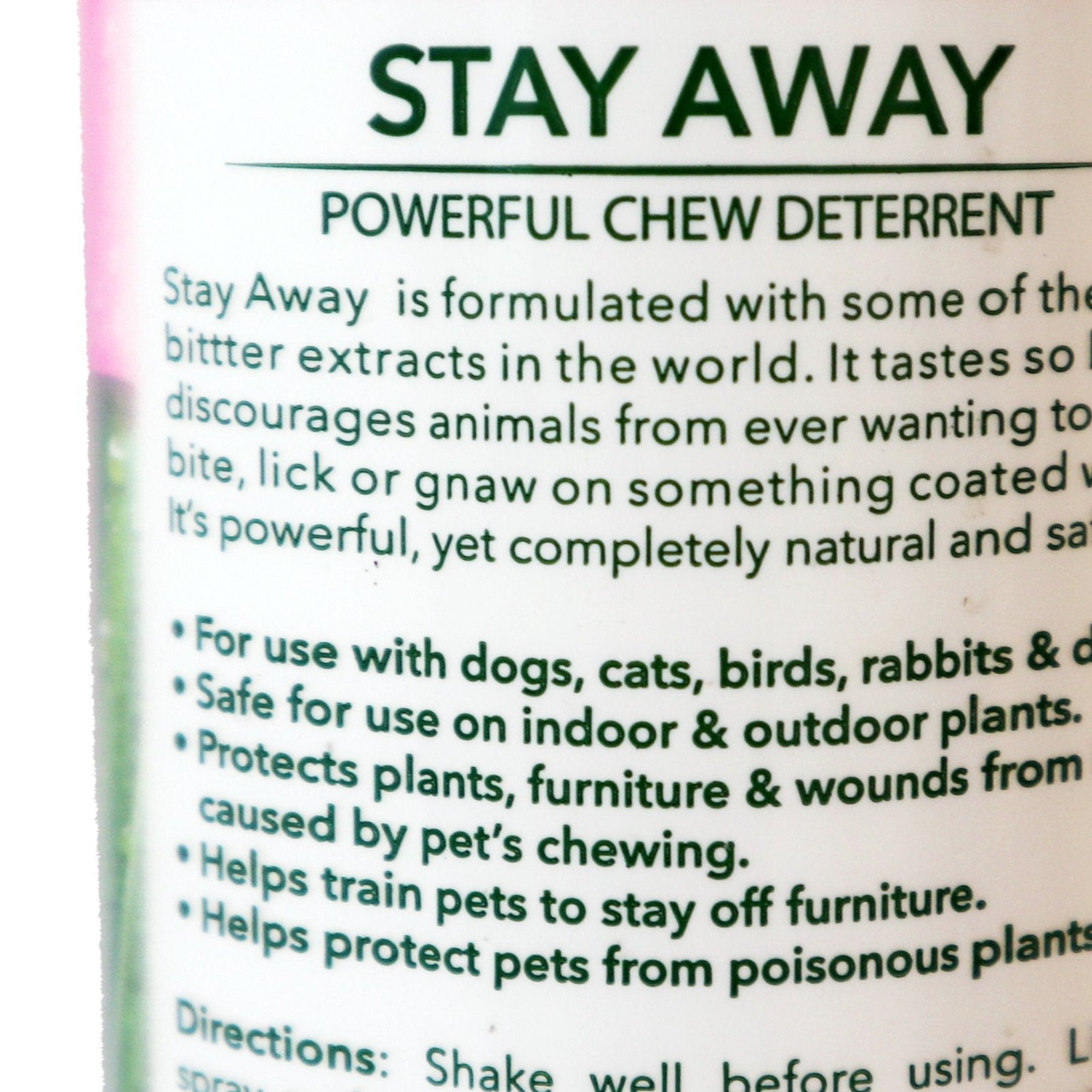 TropiClean Stay Away Chew Deterrent Spray for Pets, 8 fl. oz.