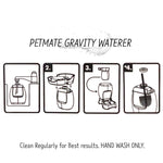 Load image into Gallery viewer, Petmate Gravity Waterer Pearl Silver
