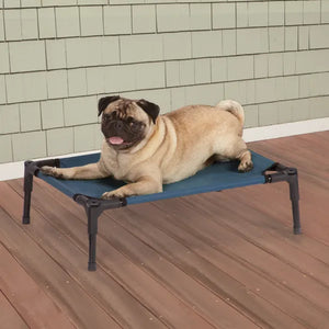 3 Size Crimson Pet Cot With Mesh Panel